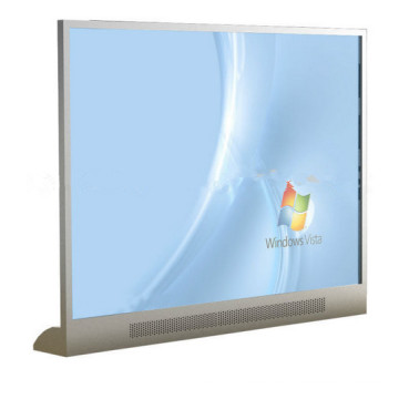 55-Zoll-transparente LED-Bildschirm-Digital-Media-Spieler-Kasten-Anzeige mit LCD-Videoplayer Stand-Alone-Anzeigen-Werbungs-Brett